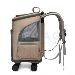 pet carrier backpack with wheel